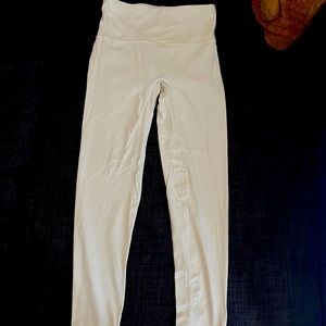 White leggings